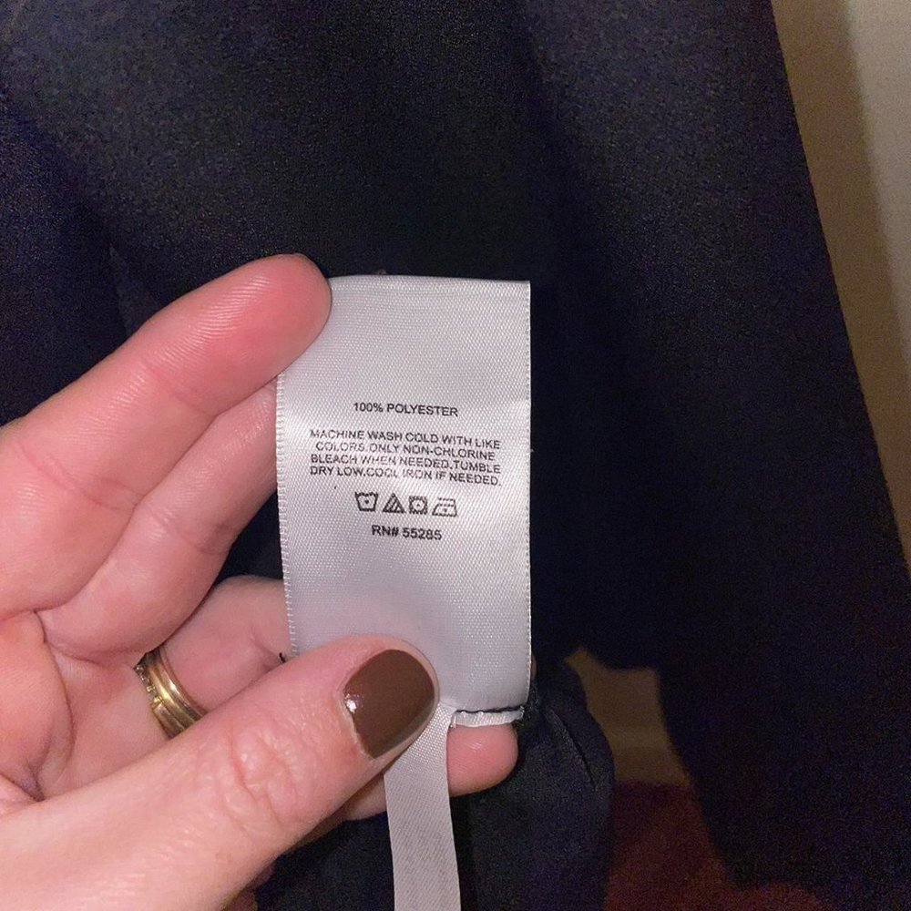 Express Black Button Down - image 4